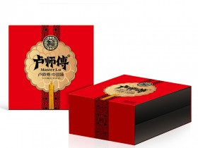 卢师傅月饼礼盒，至尊金礼三层盒装，郑州卢师傅月饼厂家电话
